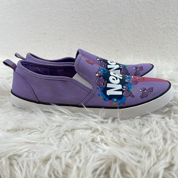 Nerds Candy Woman's Slip On Canvas Sneakers Size 8 - Picture 7 of 11